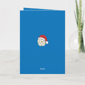 ヨークシャークリスマスあなたは安い怠け者ワゾック カード (裏面)