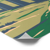 ヨークシャーダレスナショナルパークイングランドヴィンテージ ポスター (角)