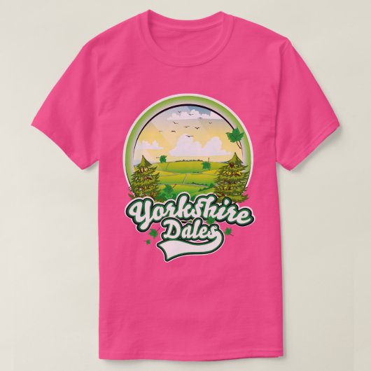 ヨークシャーダレス Tシャツ (デザイン正面)
