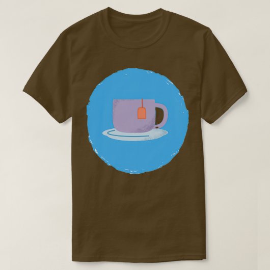 ヨークシャーティーカップ1 Tシャツ (デザイン正面)