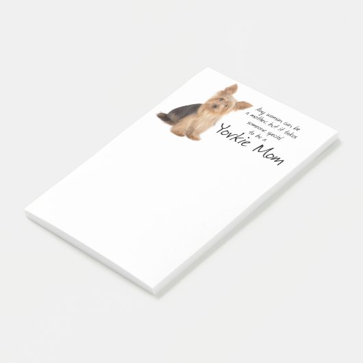 ヨークシャーテリアのお母さんのポスト・イット ポストイット (アングル)