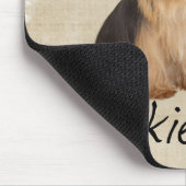 ヨークシャーテリアのお母さんのマウスパッド マウスパッド (コーナー)