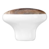 ヨークシャーテリアのカスタムな陶磁器のノブ セラミックノブ (側面)