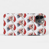 ヨークシャーテリアのクリスマススター Case-Mate iPhoneケース (裏面(横))