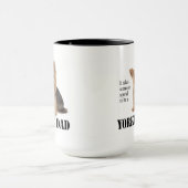 ヨークシャーテリアのパパのマグ マグカップ (中央)