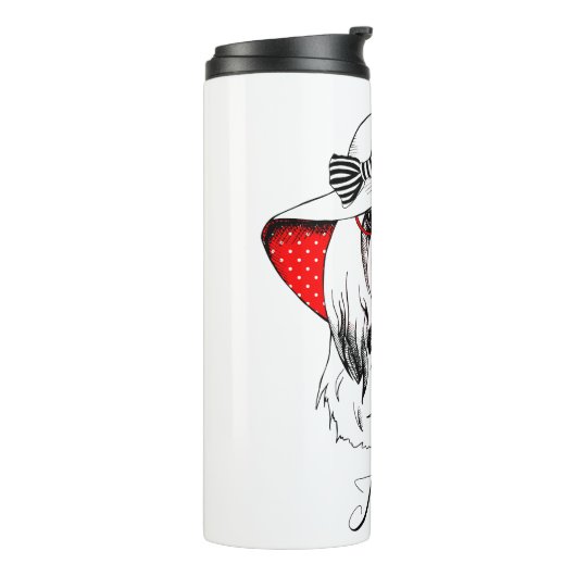 ヨークシャーテリアのファッションのシュート|はあなたの名前を加えます タンブラー (回転左)