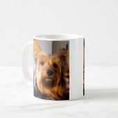 ヨークシャーテリアのマグ コーヒーマグカップ (正面左)