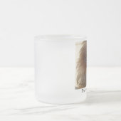 ヨークシャーテリアのマグ フロストグラスマグカップ (中央)