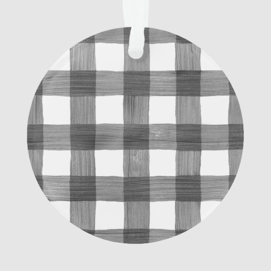 ヨークシャーテリアのヨークシャテリアの休日のクリスマス オーナメント (裏面)