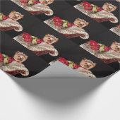 ヨークシャーテリアの女王 ラッピングペーパー (角)