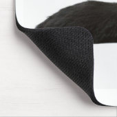 ヨークシャーテリアの子犬の睡眠 マウスパッド (コーナー)