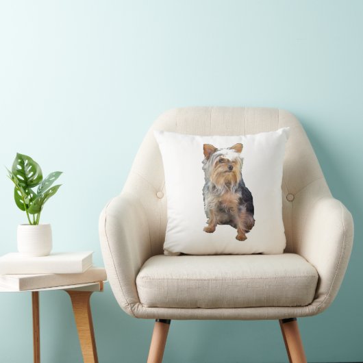 ヨークシャーテリアの枕 クッション (椅子)