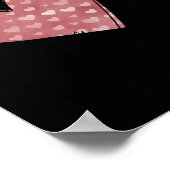 ヨークシャーテリアアイズカラー無地のポスター ポスター (角)