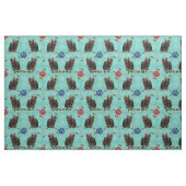 ヨークシャーテリアアート ファブリック (ファットクウォーター)