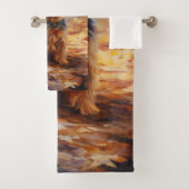 ヨークシャーテリアイン紅葉秋インスパイア バスタオルセット (インサイチュ)