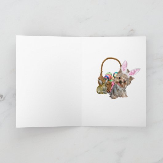 ヨークシャーテリアイースターエッグ狩りカード シーズンカード (内部)