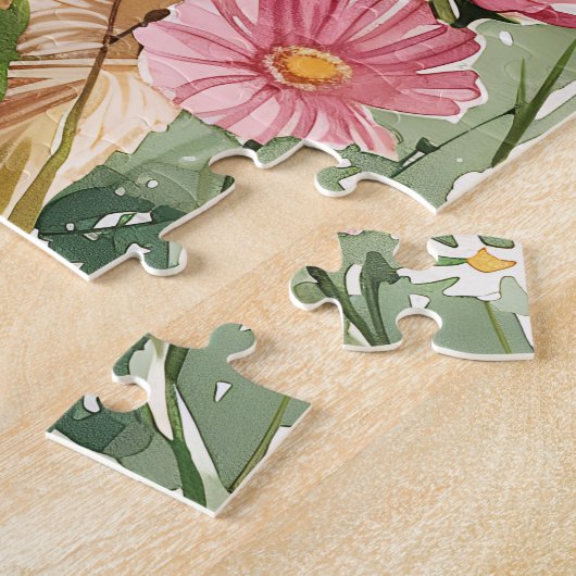 ヨークシャーテリアウオーターカラードッグパズルギフト大人 ジグソーパズル (側面)