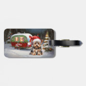 ヨークシャーテリアキャラバンクリスマスアドベンチャー ラゲッジタグ (裏面横)