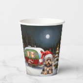 ヨークシャーテリアキャラバンクリスマスアドベンチャー 紙コップ (裏面)