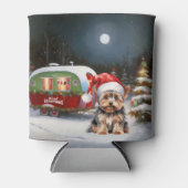 ヨークシャーテリアキャラバンクリスマスアドベンチャー 缶クーラー (正面)