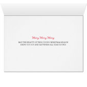 ヨークシャーテリアキュートなメリークリスマス (内部横(下))