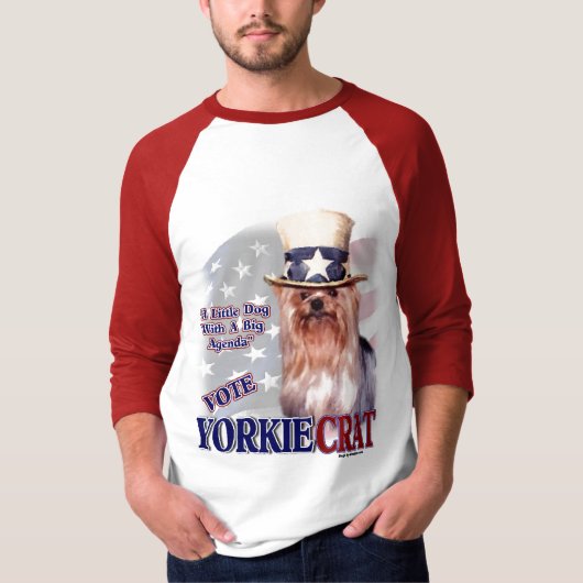 ヨークシャーテリアギフト Tシャツ (正面)