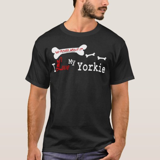 ヨークシャーテリアギフト Tシャツ (正面)