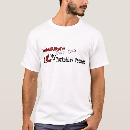 ヨークシャーテリアギフト Tシャツ (正面)