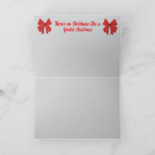 ヨークシャーテリアクリスマススススリー 案内状 (内部)