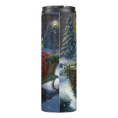 ヨークシャーテリアクリスマスフェスティバルシーズン タンブラー (裏面)