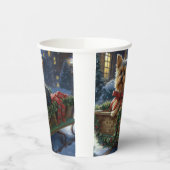 ヨークシャーテリアクリスマスフェスティバルシーズン 紙コップ (左)