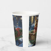 ヨークシャーテリアクリスマスフェスティバルシーズン 紙コップ (右)