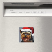 ヨークシャーテリアクリスマス マグネット (インサイチュ (食洗機))