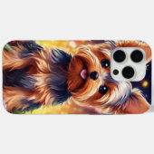 ヨークシャーテリアケース Case-Mate iPhoneケース (裏面 (横))