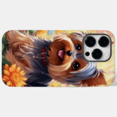 ヨークシャーテリアケース Case-Mate iPhoneケース (裏面 (横))