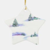 ヨークシャーテリアスターオーナメント セラミックオーナメント (裏面)