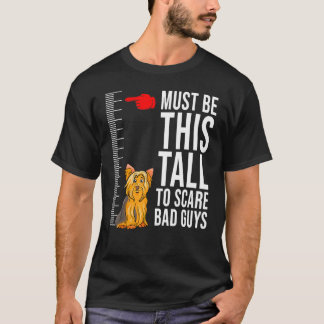 ヨークシャーテリアスモールドッグブリードオーナーハイトチャ Tシャツ