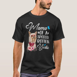 ヨークシャーテリアテリアかわいいママのヨークシャーテリア Tシャツ