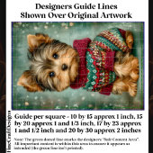 ヨークシャーテリアドッグのクリスマスセーターDS2Rデコページ 薄葉紙