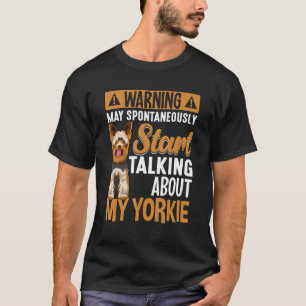 ヨークシャーテリアドッグアパレルYorkshire Terrier Owner 1 Tシャツ