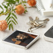 ヨークシャーテリアドッグキーチェーン キーホルダー (側面)