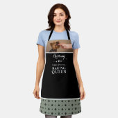 ヨークシャーテリアドッグネームフォトカスタム エプロン (着用した状態)