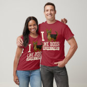 ヨークシャーテリアドッグパピズオーナー恋人 Tシャツ (ユニセックス)