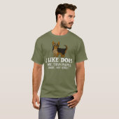 ヨークシャーテリアドッグパピーズ所有者の恋人_32 Tシャツ (正面フル)