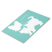 ヨークシャーテリアドッグパピーヨークシャーテリア ノートパッド (アングル)