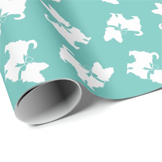 ヨークシャーテリアドッグパピーヨークシャーテリア ラッピングペーパー (ロールコーナー)