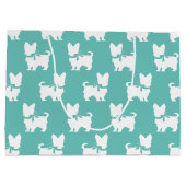 ヨークシャーテリアドッグパピーヨークシャーテリア ラージペーパーバッグ (裏面)