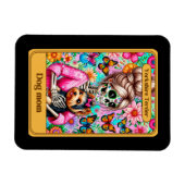 ヨークシャーテリアドッグママタロットカードマグネット マグネット (横)