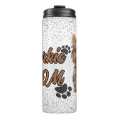 ヨークシャーテリアドッグママ タンブラー (正面)