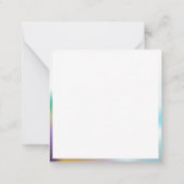 ヨークシャーテリアドッグ誕生日 ノートカード (裏面)